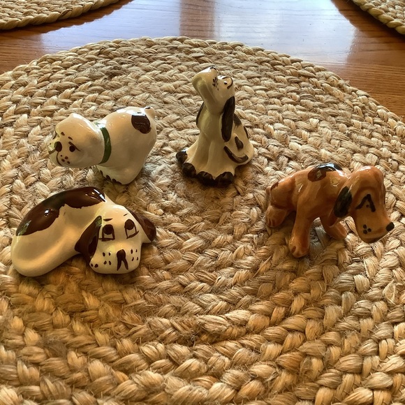 Grindley Tricolor hound? Rio Hondo California Pottery Dogs x3 VTG Dog collection - Picture 2 of 16